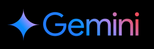 Gemini logo black