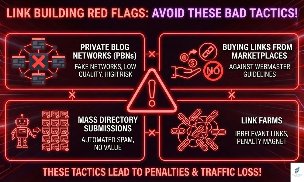 red flags for linking breakdown